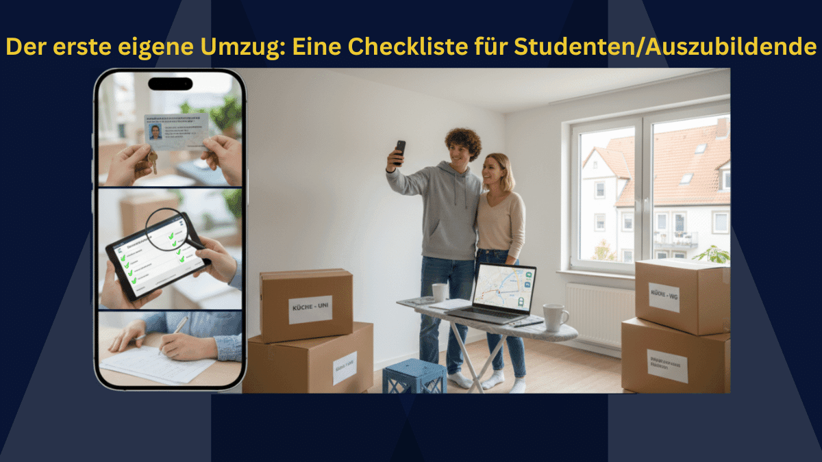 Der erste eigene Umzug: Eine Checkliste für Studenten und Auszubildende in Göttingen